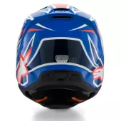 Dětská helma 2026 Alpinestars SM3 Wurx blue/red/white/black glossy