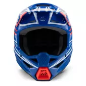 Dětská helma 2026 Alpinestars SM3 Wurx blue/red/white/black glossy