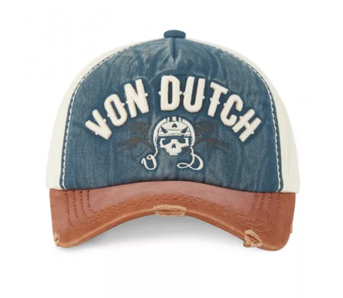 Von Dutch Trucker Xavier skull 02 kšiltovka