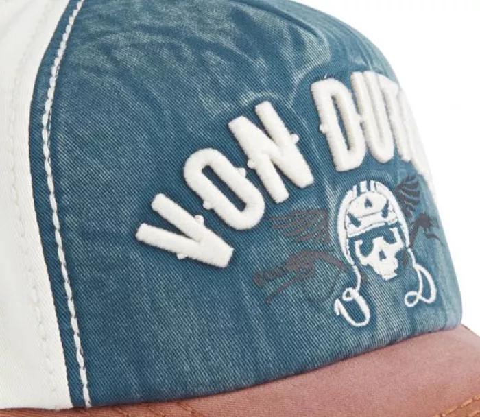 Von Dutch Trucker Xavier skull 02 kšiltovka