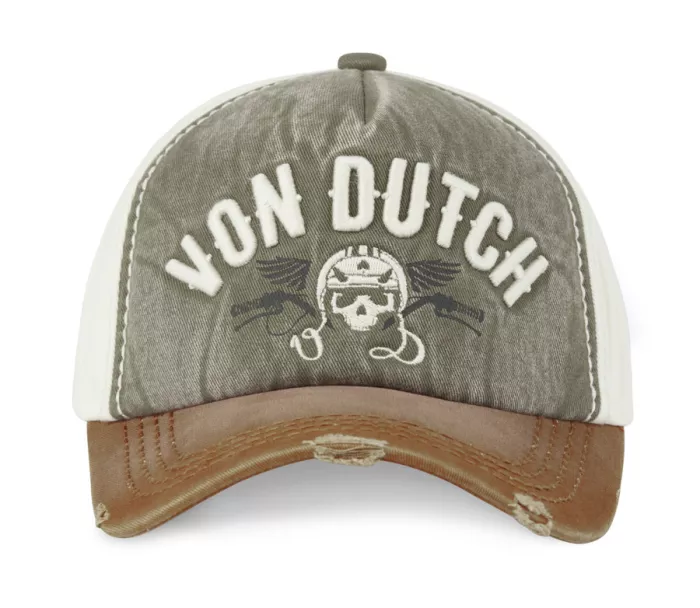 Kšiltovka Von Dutch Baseball Xavier Skull