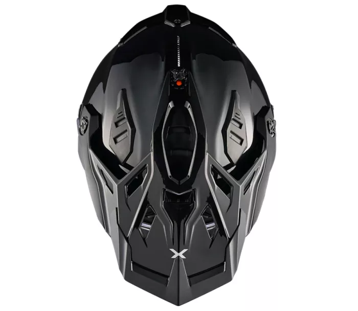 Adventure helma NEXX X.RALLY Plain black