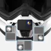 Adventure helma NEXX X.RALLY Plain black