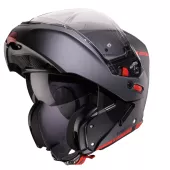 Výklopná helma Caberg Horus X Ray matt black/grey/red fluo