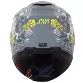 Helma na moto XRC Cobra king matt grey/fluo