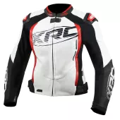 Dámská bunda na motorku XRC Haderg white/blk/red