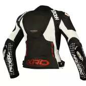 Dámská bunda na motorku XRC Haderg white/blk/red