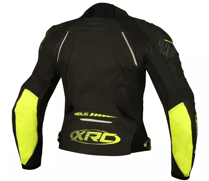 Dámská bunda na motorku XRC Heilig blk/fluo