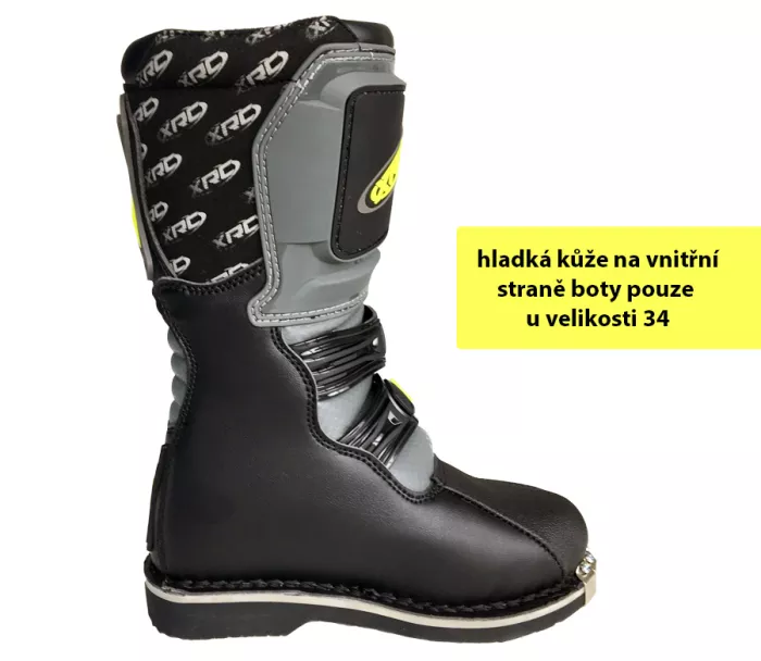 Dětské motokrosové boty XRC MX Move junior black