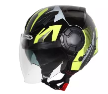 Helma na moto XRC Metric 2.0 black/fluo