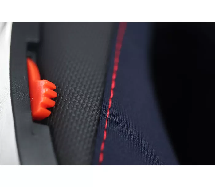 Helma na moto XRC Merchi R black/orange/grey