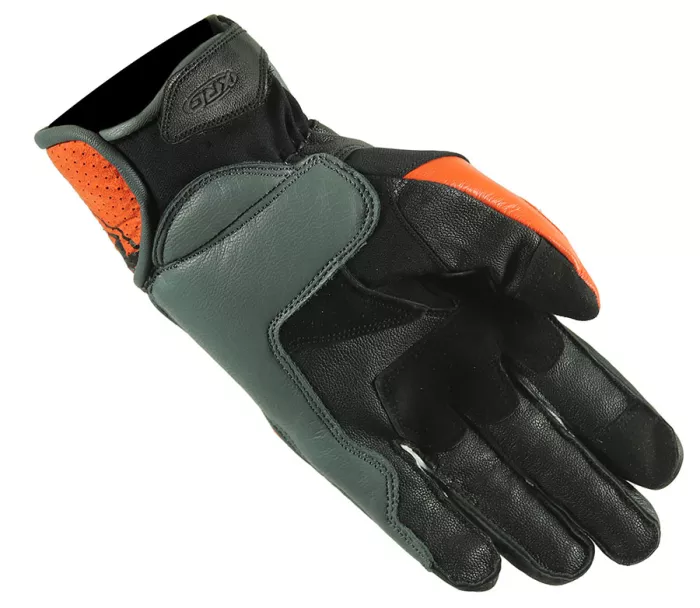 Rukavice na moto XRC RUN 1/2 ORANGE/BLK/WHT