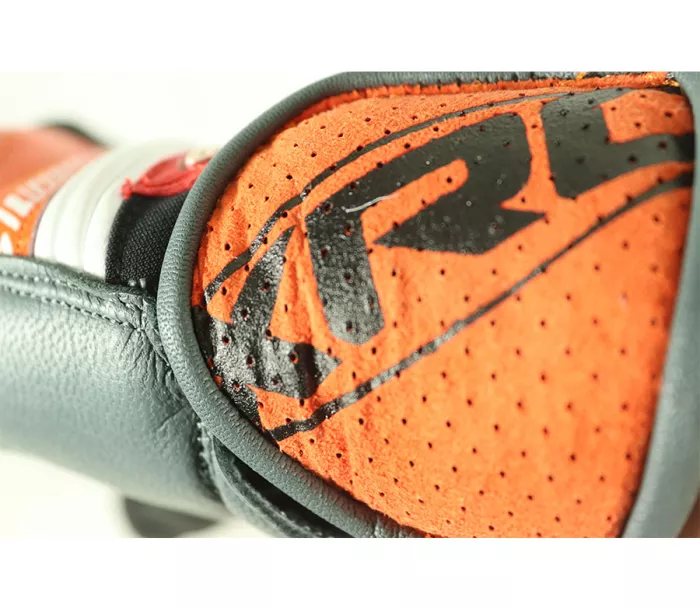 Rukavice na moto XRC RUN 1/2 ORANGE/BLK/WHT