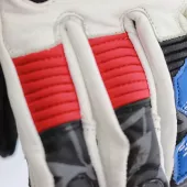 Rukavice na moto XRC TUMP GT7 WHT/BLUE/RED men gloves