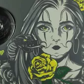 Helma na moto XRC Cobra king matt grey/fluo