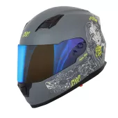 Helma na moto XRC Cobra king matt grey/fluo