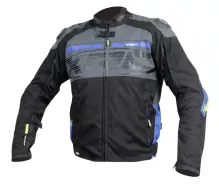 Pánská bunda XRC Moos WTP blk/grey/blue/fluo