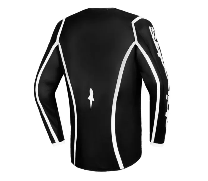 Dětský dres na motokros 2026 Alpinestars Fluid Apex black/grey