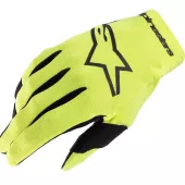 Dětské rukavice 2025 Alpinestars Youth Radar yellow fluo/black