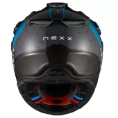 Helma na moto NEXX X.RALLY Yuma grey/blue