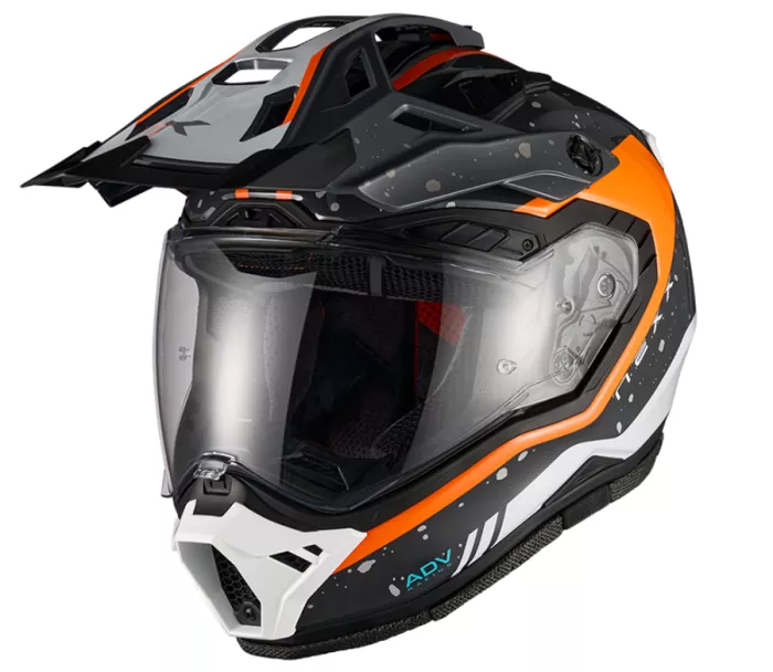 Adventure helma NEXX X.RALLY Yuma grey/orange