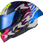 Helma na moto NEXX X.R3R Ziger purple/blue