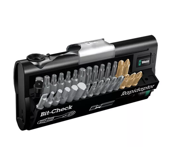 WERA Zyklop ratchet kit Mini 1, 1/4" drive Metric sizes