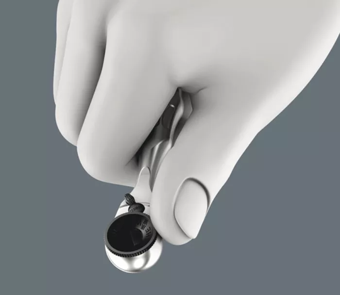 WERA Zyklop ratchet kit Mini 1, 1/4" drive Metric sizes