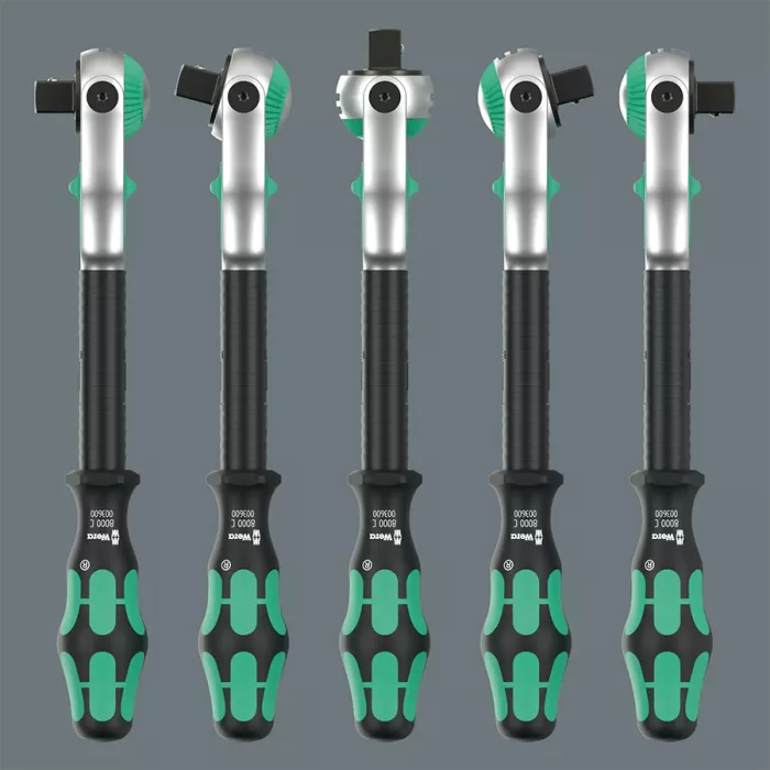 WERA Zyklop speed ratchet kit 26 pcs. 1/4" drive - Metric